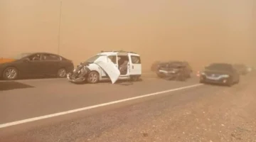 الأرصاد تحذر من نشاط رياح قوية تؤدي لتدهور الرؤية الأفقية للطقس